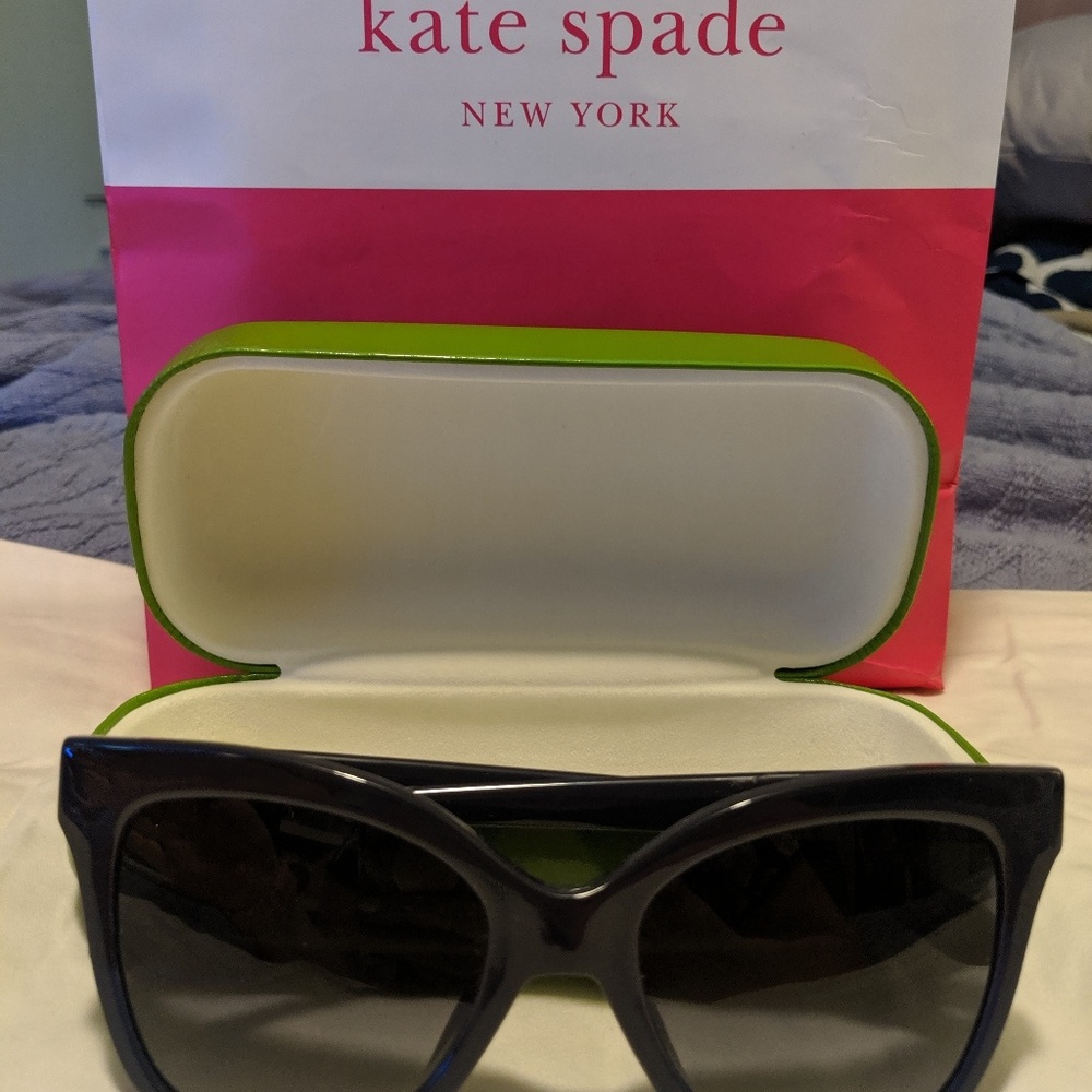 Kate Spade Sunglasses (Navy)